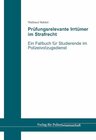 Buchcover Prüfungsrelevante Irrtümer im Strafrecht