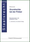 Buchcover Grundrechte bei der Polizei