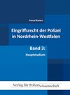 Buchcover Eingriffsrecht der Polizei (NRW)