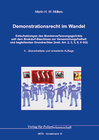 Buchcover Demonstrationsrecht im Wandel
