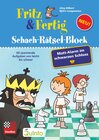 Buchcover Fritz&Fertig Schach-Rätselblock: Mattalarm im schwarzen Schloss