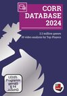 Buchcover CORR Database 2024