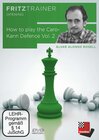 Buchcover How to play the Caro-Kann Defence Vol.2