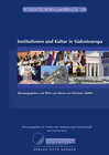 Buchcover Institutionen und Kultur in Südosteuropa