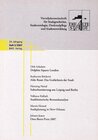 Buchcover Die Alte Stadt 2007, Heft 2