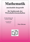 Buchcover Mathematik - anschaulich dargestellt - für Studierende der Wirtschaftswissenschaften