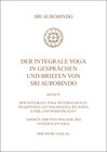 Buchcover Der Integrale Yoga in Gesprächen und Briefen von Sri Aurobindo