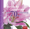 Buchcover Herzliche Gratulation zum 70. Geburtstag