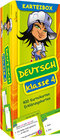 Buchcover Karteibox Deutsch Klasse 4