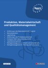Buchcover Produktion, Materialwirtschaft und Qualitätsmanagement