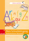 Buchcover Anton & Zora / Mein Schreiblehrgang Deutschschweizer Basisschrift