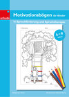 Buchcover Motivationsbögen für Kinder in Sprachförderung und Sprachtherapie