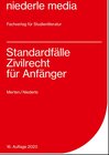 Buchcover Standardfälle Zivilrecht für Anfänger - 2022