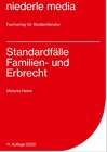 Buchcover Standardfälle Familien- und Erbrecht - 2022