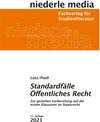 Buchcover Standardfälle Öffentliches Recht für Anfänger 2022