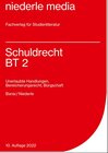 Buchcover Schuldrecht BT 2 - 2022