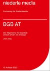 Buchcover BGB Allgemeiner Teil - 2022