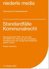Buchcover Standardfälle Kommunalrecht - 2022
