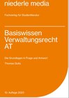 Buchcover Basiswissen Verwaltungsrecht AT - 2023