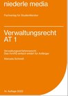 Buchcover Verwaltungsrecht AT 1 - 2022