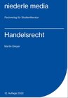 Buchcover Handelsrecht 2022