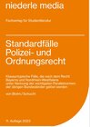 Buchcover Standardfälle Polizei- und Ordnungsrecht 2023