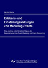 Buchcover Erlebens- und Einstellungswirkungen von Marketing-Events