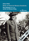 Buchcover Bücher im Geiste der Weimarer Demokratie
