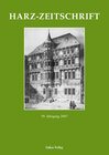 Buchcover Harz-Zeitschrift für den Harz-Verein für Geschichte und Altertumskunde / Harz-Zeitschrift für den Harz-Verein für Geschi