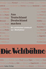 Buchcover Aus Teutschland Deutschland machen