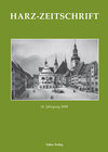 Buchcover Harz-Zeitschrift für den Harz-Verein für Geschichte und Altertumskunde / Harz-Zeitschrift für den Harz-Verein für Geschi