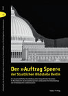 Buchcover Der »Auftrag Speer« der Staatlichen Bildstelle Berlin