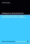 Buchcover WebQuests im Deutschunterricht