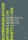 Buchcover Kommunikation, Interaktion und Partizipation