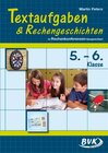 Buchcover Textaufgaben & Rechengeschichten 5. – 6. Klasse