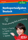 Buchcover Denksportaufgaben Deutsch