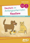 Buchcover Deutsch im Anfangsunterricht: Haustiere