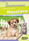 Buchcover Arbeitsmappe zu Leselauscher Wissen: Haustiere