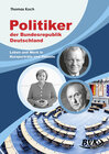 Buchcover Politiker der Bundesrepublik Deutschland