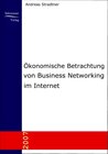 Buchcover Ökonomische Betrachtung von Business Networking im Internet