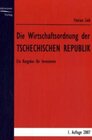Buchcover Die Wirtschaftsordnung der tschechischen Republik