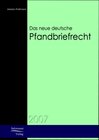 Buchcover Das neue deutsche Pfandbriefrecht