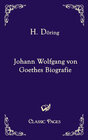 Buchcover Johann Wolfgang von Goethes Biografie