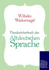 Buchcover Handwörterbuch der Altdeutschen Sprache