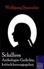 Buchcover Schillers Anthologie-Gedichte, kritisch herausgegeben