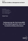 Buchcover Verbesserung der Servicequalität im Dienstleistungssektor durch die Kundenkontaktpunktanalyse