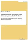 Buchcover Entwicklung eines nutzerorientierten, intergrierten Programms im Internet für das Dienstleistungsunternehmen Hochschule,