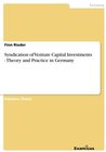 Buchcover Syndication of Venture Capital Investments - Theory and Practice in Germany