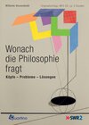 Buchcover Wonach die Philosophie fragt