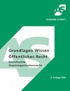 Buchcover Grundlagen Wissen - Öffentliches Recht